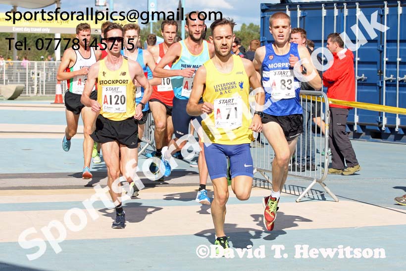 Senior mens Northern 6 Stage Road Relay, SportsCity, Manchester. Photo: David T. Hewitson/Sports for All Pics